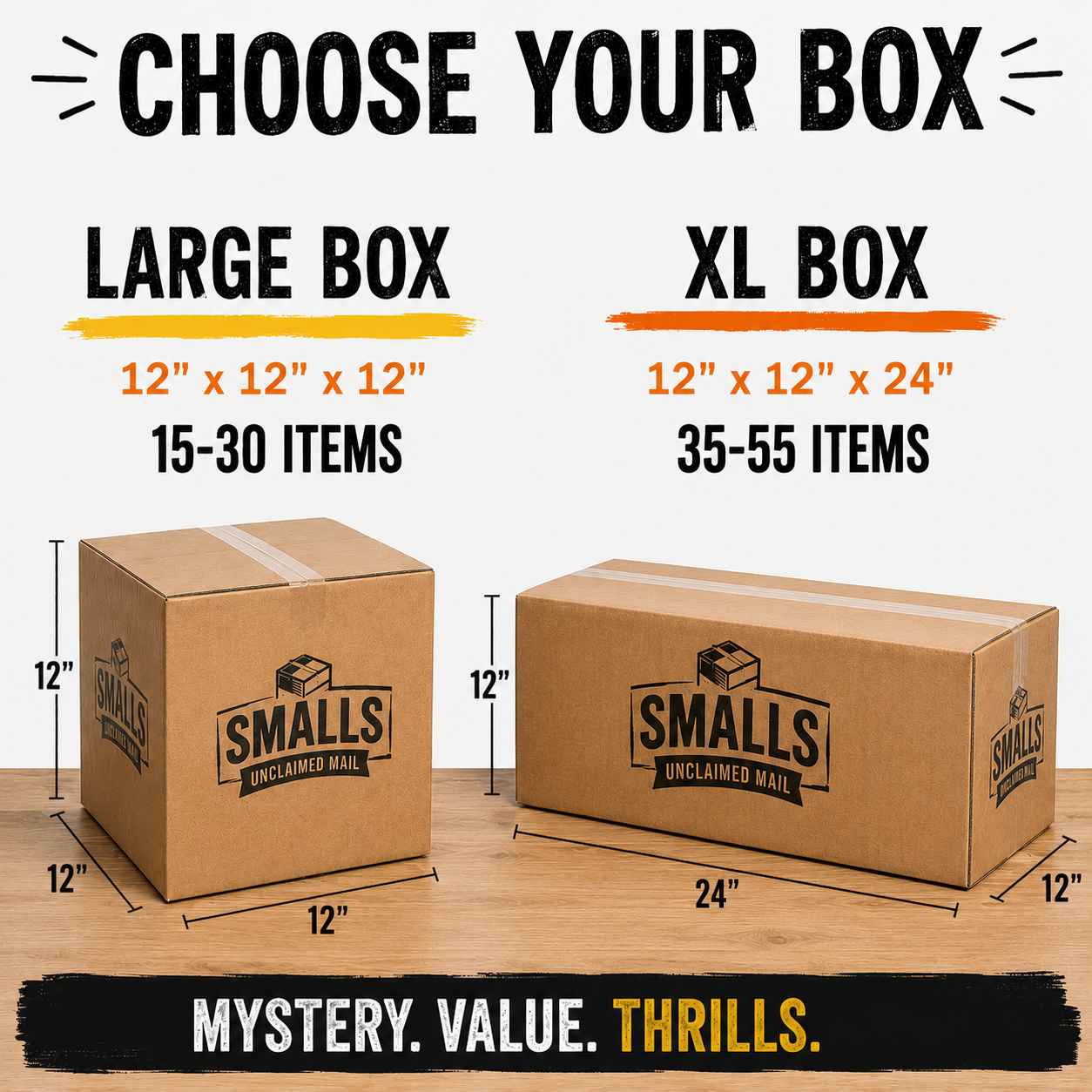 Unclaimed Mail Mystery LARGE Box  (15-30 items) MSRP $175+